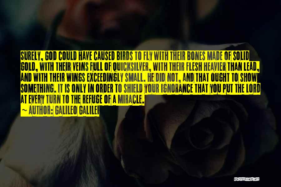 Heavier Than Quotes By Galileo Galilei