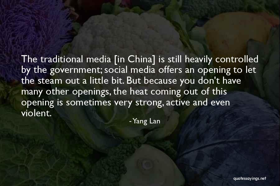 Heavily Quotes By Yang Lan