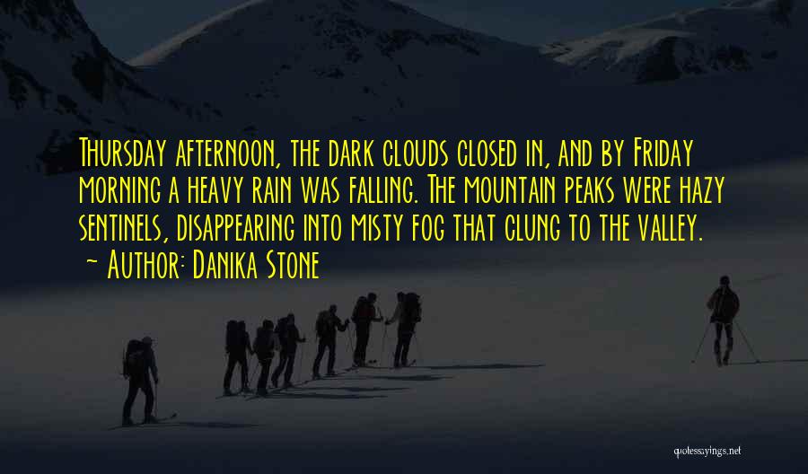 Heavy Clouds Quotes By Danika Stone