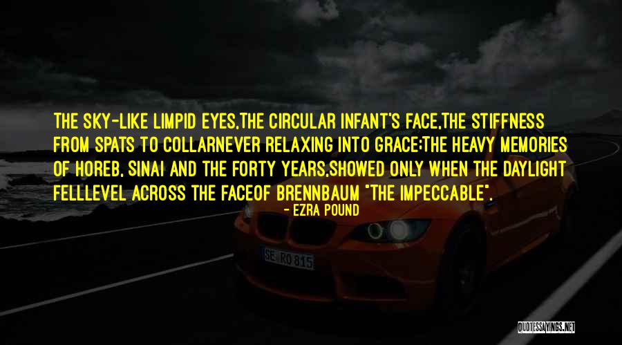 Heavy Eyes Quotes By Ezra Pound