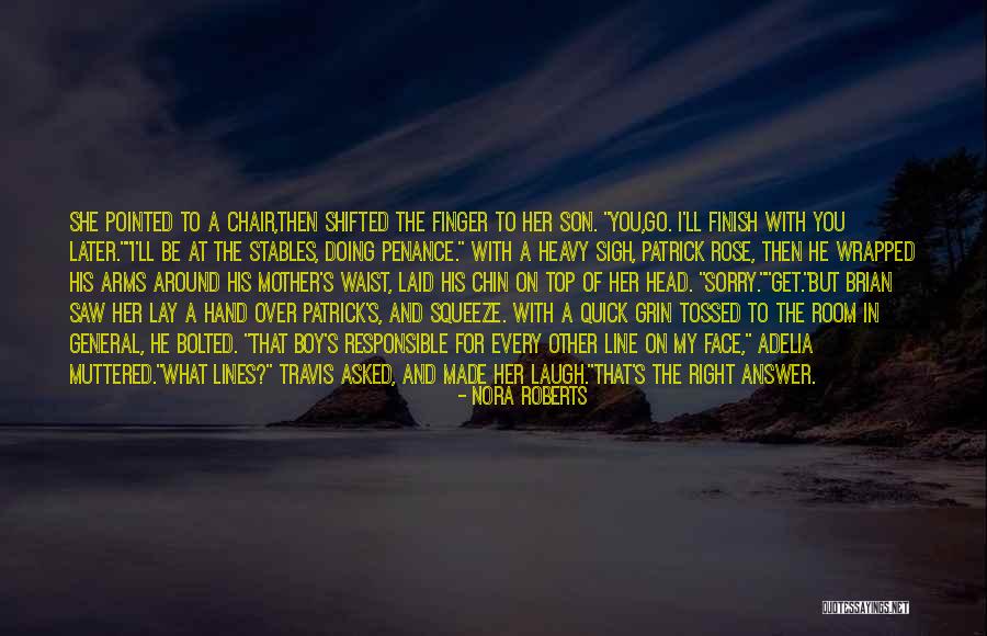 Heavy In Your Arms Quotes By Nora Roberts Heavy In Your Arms Quotes By Nora Roberts