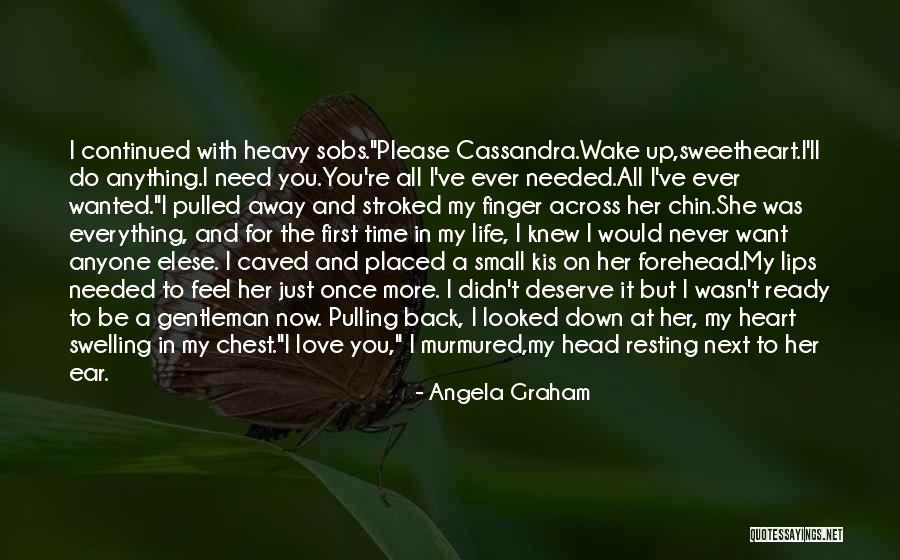 Heavy On My Heart Quotes By Angela Graham Heavy On My Heart Quotes By Angela Graham