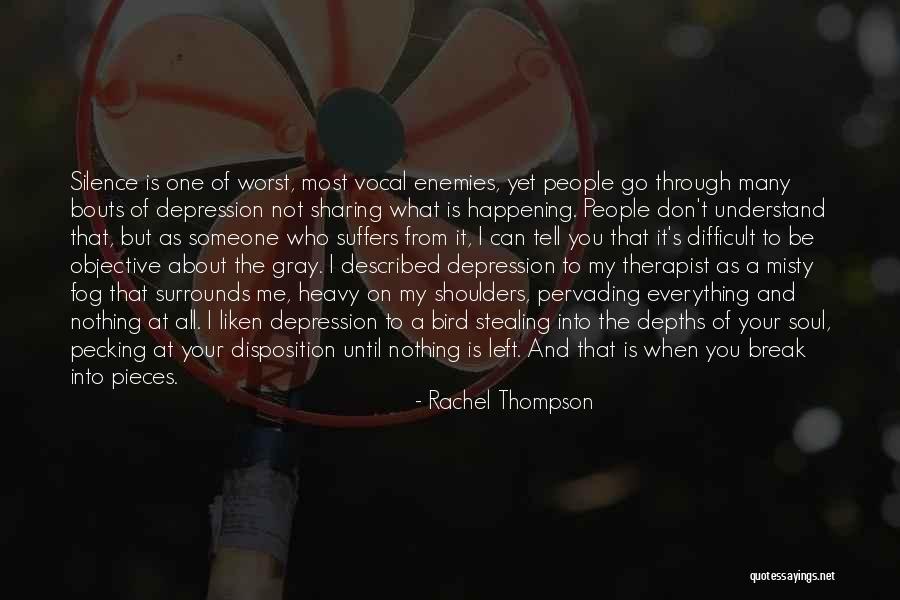 Heavy Shoulders Quotes By Rachel Thompson Heavy Shoulders Quotes By Rachel Thompson