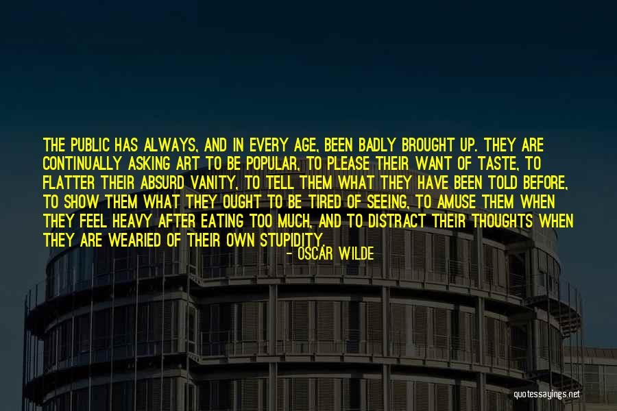 Heavy Thoughts Quotes By Oscar Wilde