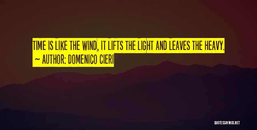 Heavy Wind Quotes By Domenico Cieri