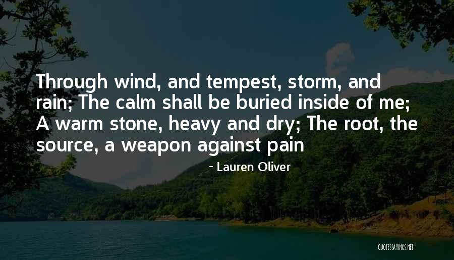 Heavy Wind Quotes By Lauren Oliver