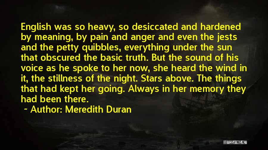 Heavy Wind Quotes By Meredith Duran
