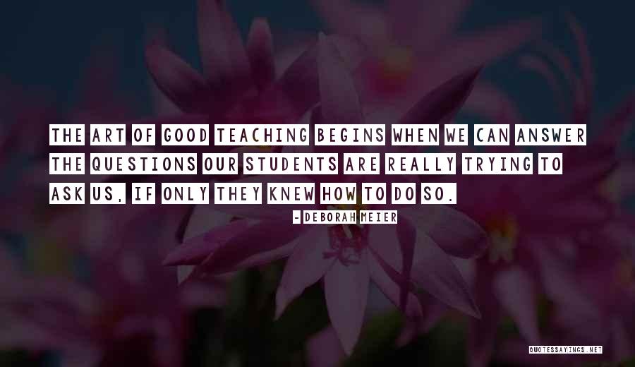 Heavyset Horned Quotes By Deborah Meier Heavyset Horned Quotes By Deborah Meier