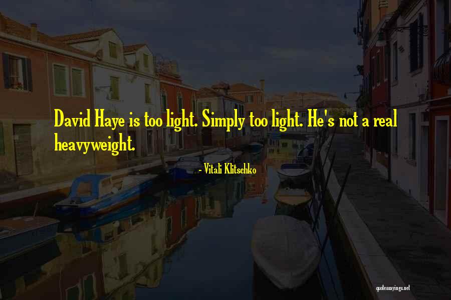 Heavyweight Quotes By Vitali Klitschko Heavyweight Quotes By Vitali Klitschko