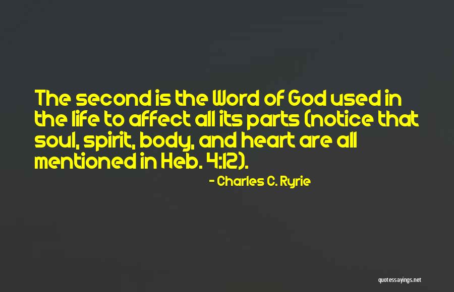 Heb 12 Quotes By Charles C. Ryrie Heb 12 Quotes By Charles C. Ryrie