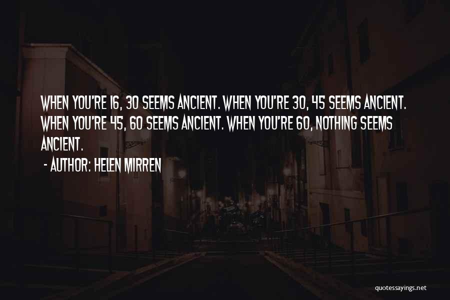 Hebbes Casting Quotes By Helen Mirren
