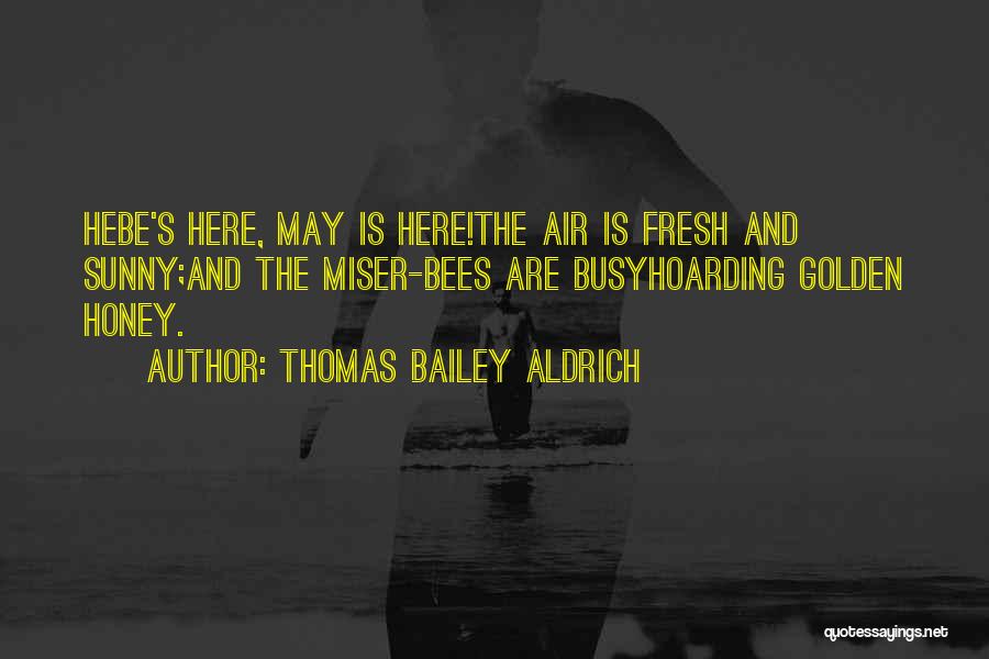 Hebe Quotes By Thomas Bailey Aldrich