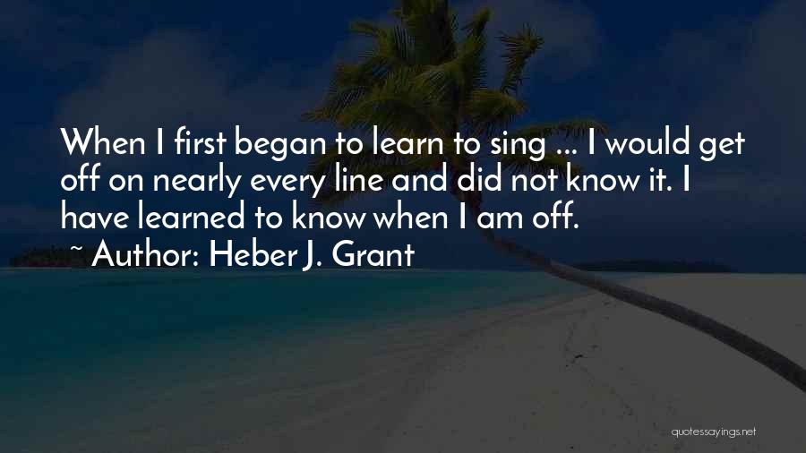 Heber J. Grant Quotes 2158009