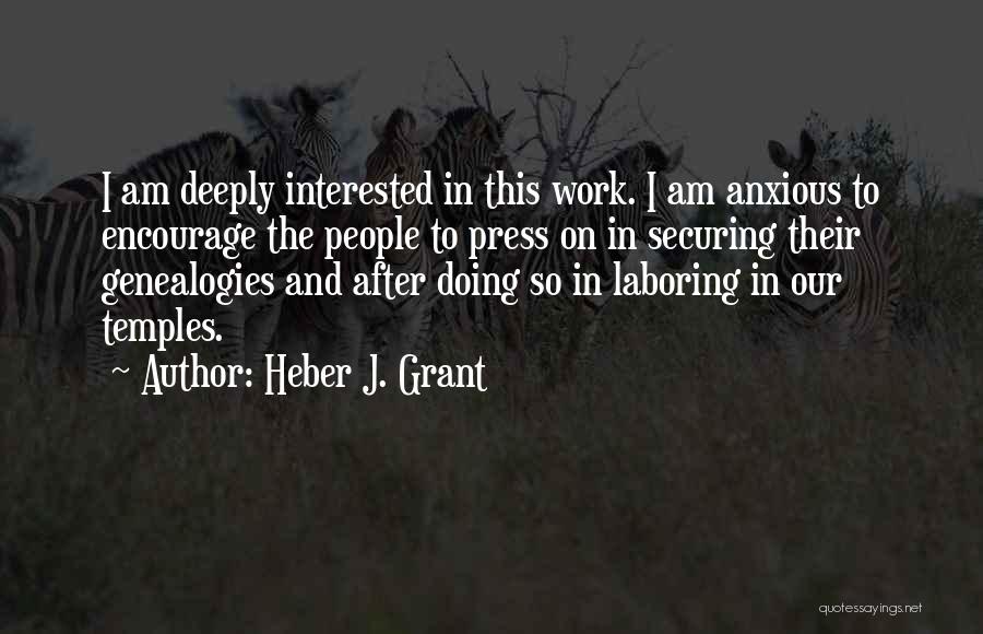 Heber J. Grant Quotes 432315