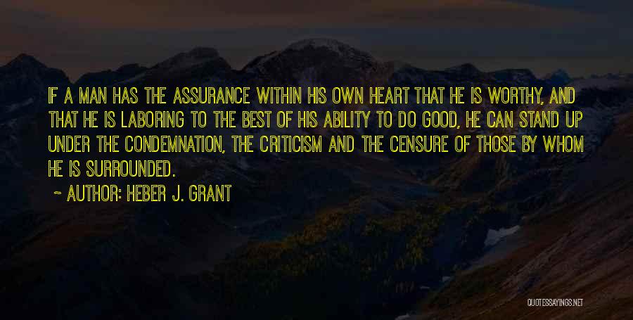 Heber J. Grant Quotes 804496