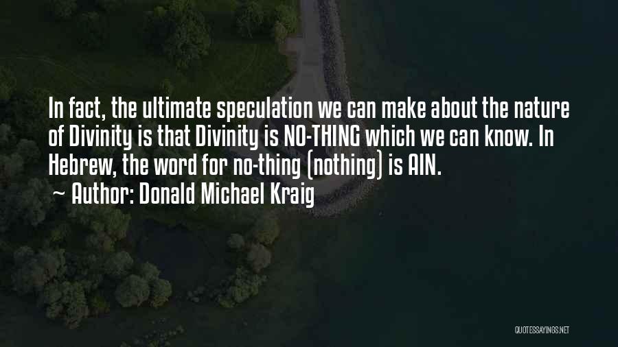 Hebrew Quotes By Donald Michael Kraig