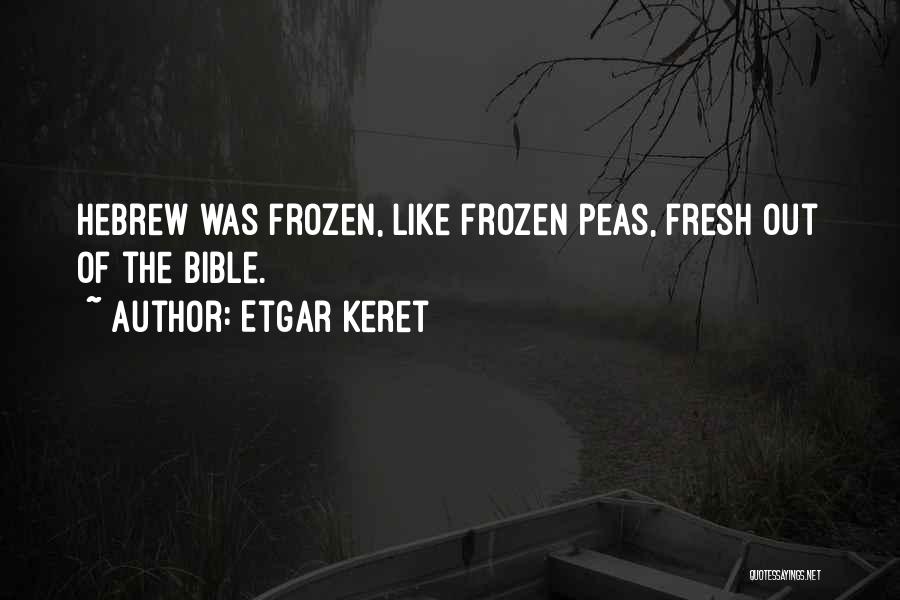 Hebrew Quotes By Etgar Keret