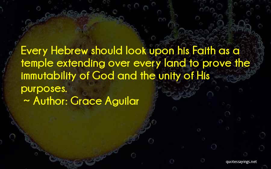 Hebrew Quotes By Grace Aguilar