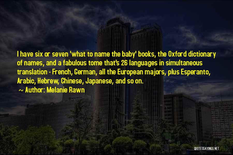 Hebrew Quotes By Melanie Rawn