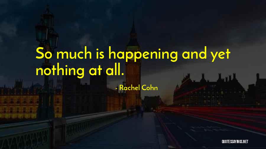 Hechas In English Quotes By Rachel Cohn