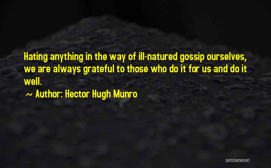 Hector Hugh Munro Quotes 338579