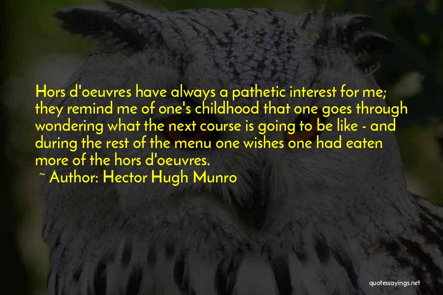 Hector Hugh Munro Quotes 837339