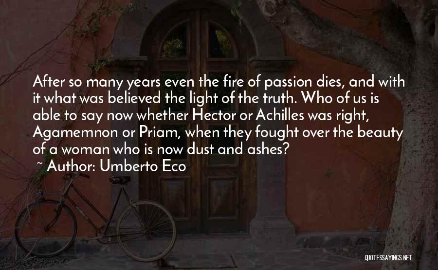 Hector In The Iliad Quotes By Umberto Eco