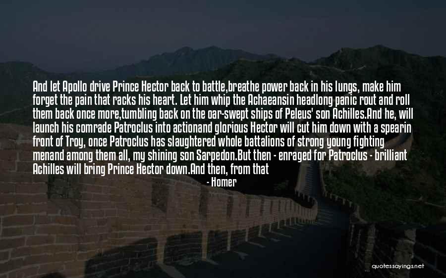 Hector Of Troy Quotes By Homer Hector Of Troy Quotes By Homer