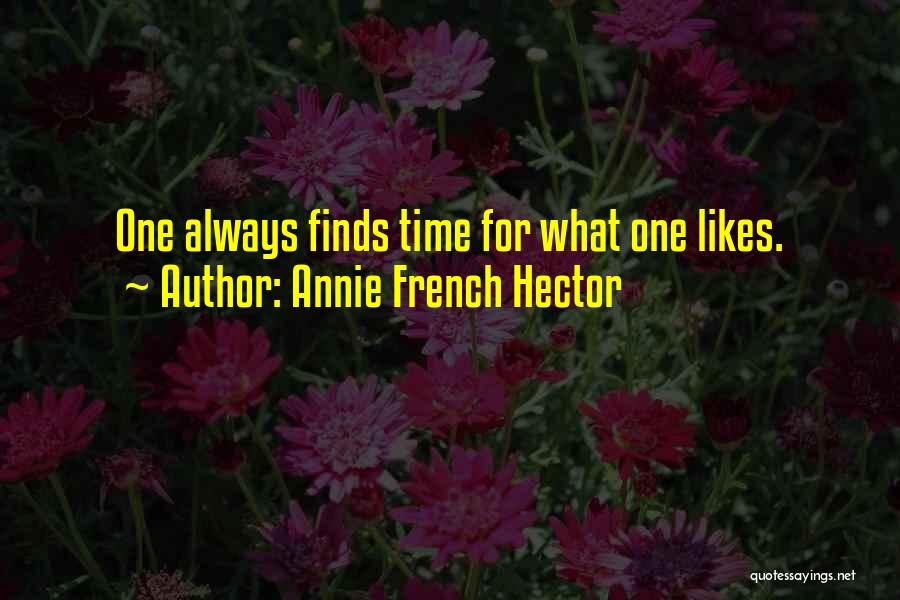 Hector Quotes By Annie French Hector