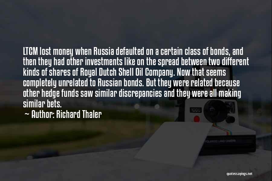 Hedge Funds Quotes By Richard Thaler