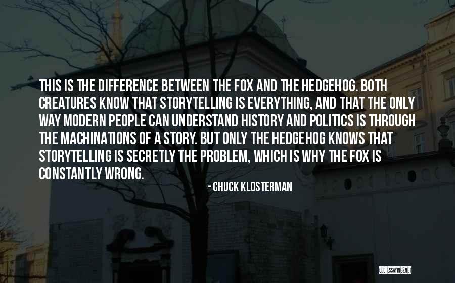 Hedgehog Quotes By Chuck Klosterman Hedgehog Quotes By Chuck Klosterman