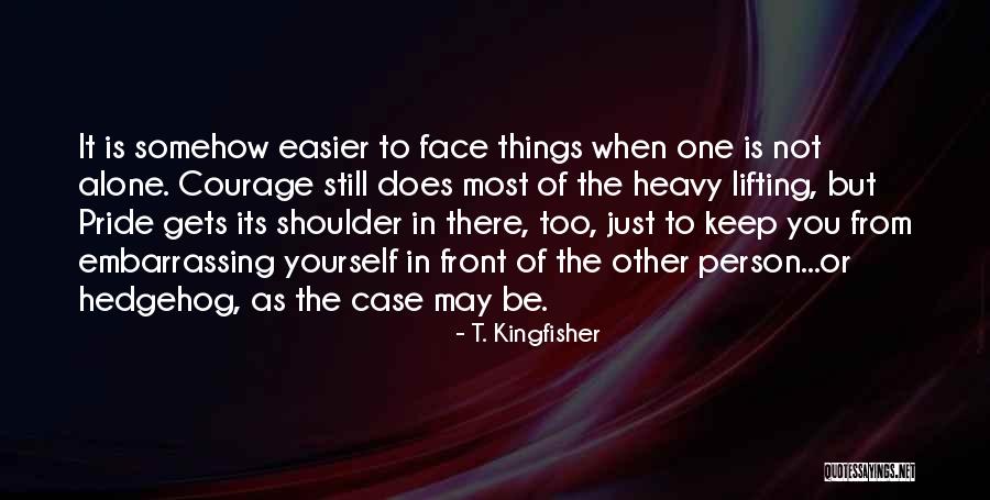 Hedgehog Quotes By T. Kingfisher Hedgehog Quotes By T. Kingfisher