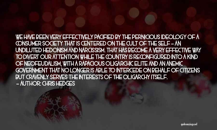 Hedonism Quotes By Chris Hedges