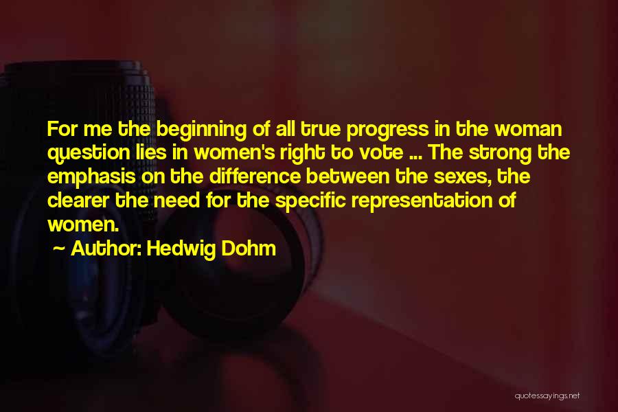 Hedwig Quotes By Hedwig Dohm