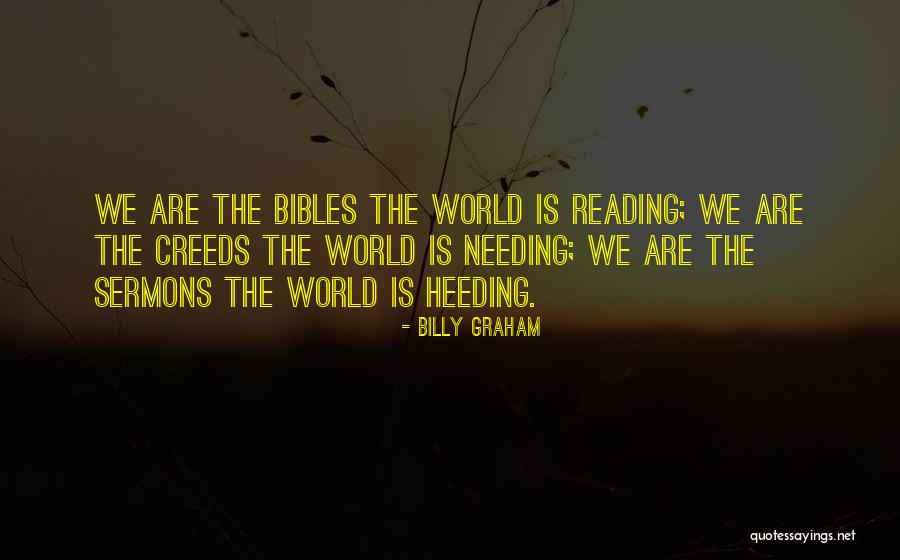 Heeding Quotes By Billy Graham Heeding Quotes By Billy Graham