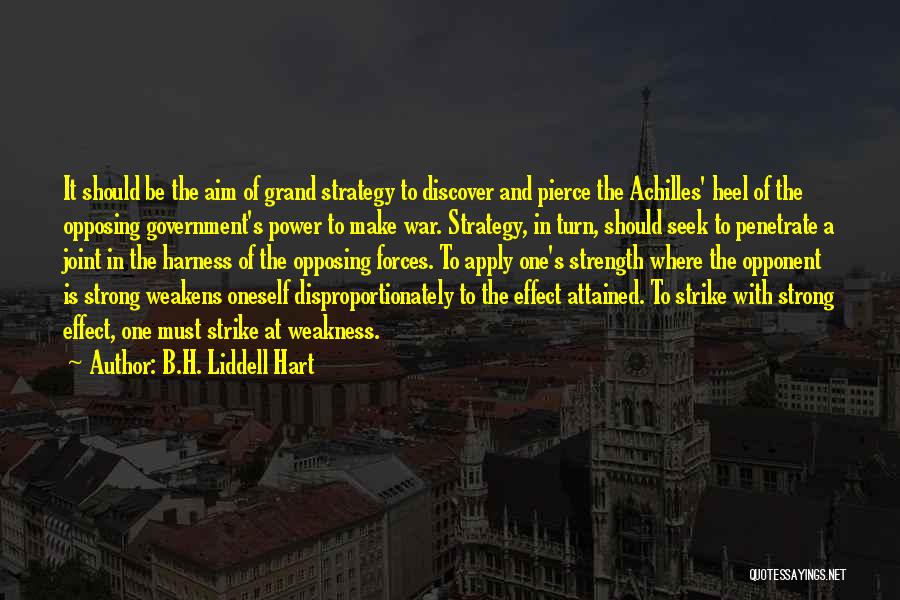 Heel Turn Quotes By B.H. Liddell Hart