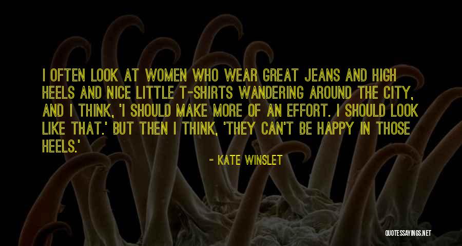 Heels High Quotes By Kate Winslet