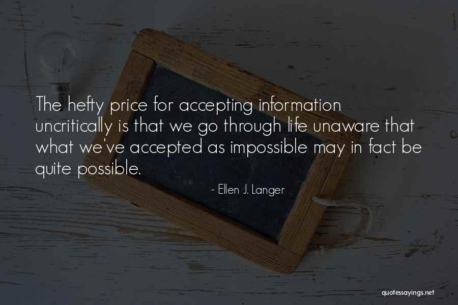 Hefty Quotes By Ellen J. Langer Hefty Quotes By Ellen J. Langer