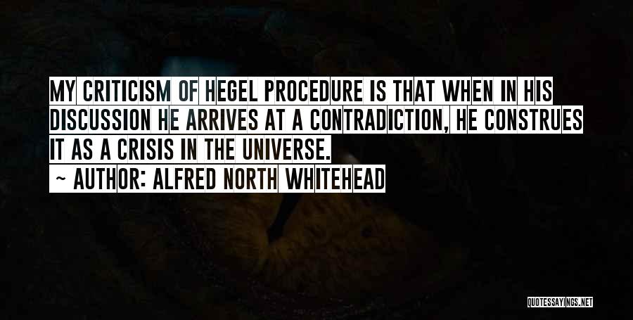 Hegel Friedrich Quotes By Alfred North Whitehead