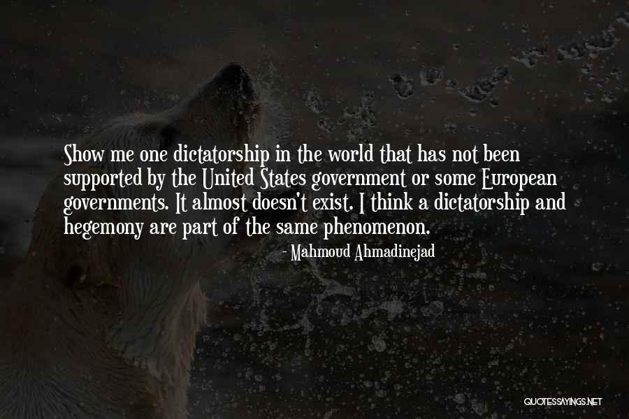 Hegemony Quotes By Mahmoud Ahmadinejad Hegemony Quotes By Mahmoud Ahmadinejad