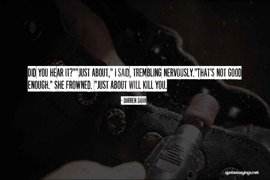 Heggeness Ole Quotes By Darren Shan Heggeness Ole Quotes By Darren Shan