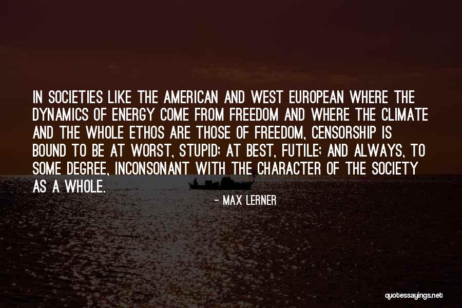 Heglund Catering Quotes By Max Lerner Heglund Catering Quotes By Max Lerner