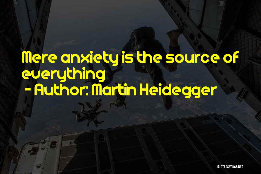 Heidegger Quotes By Martin Heidegger