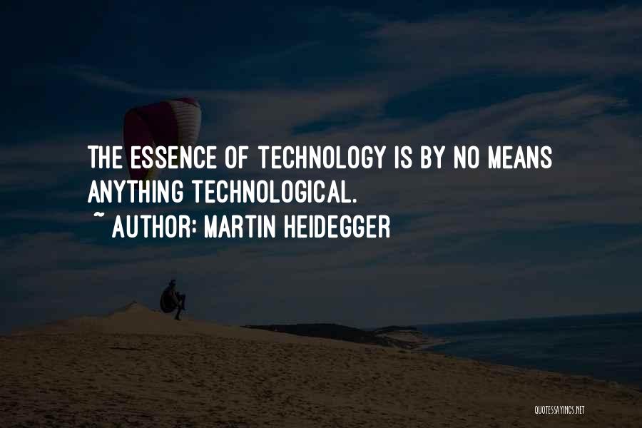 Heidegger Quotes By Martin Heidegger