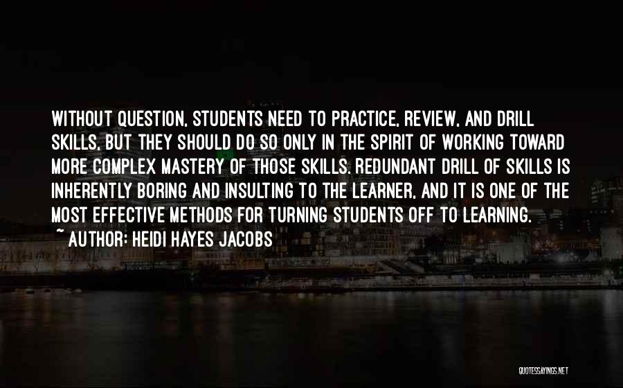 Heidi Hayes Jacobs Quotes 208225