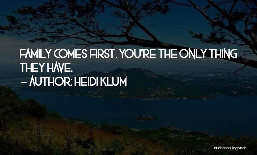 Heidi Klum Quotes 1324552