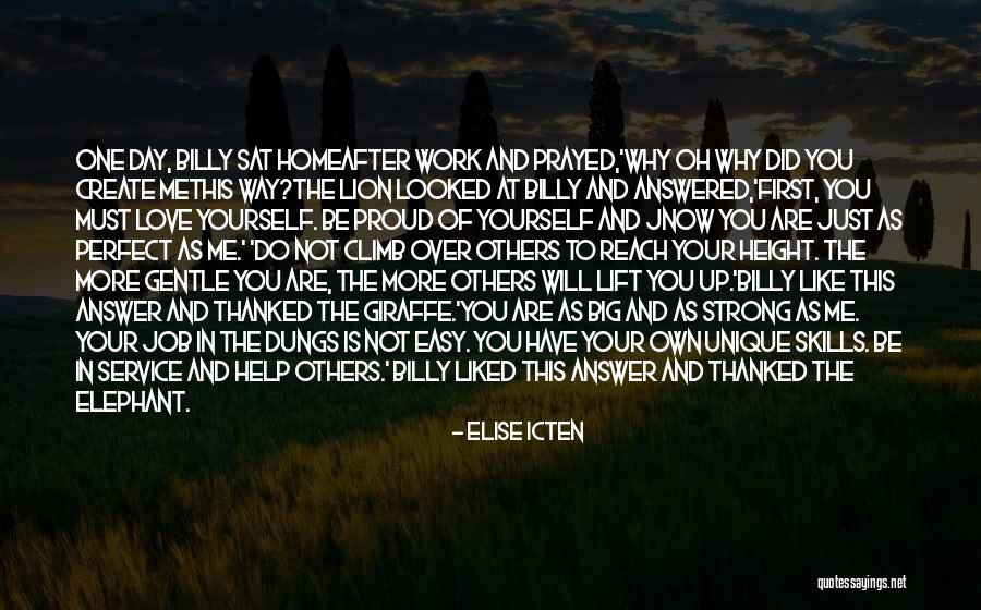 Height And Love Quotes By Elise Icten Height And Love Quotes By Elise Icten