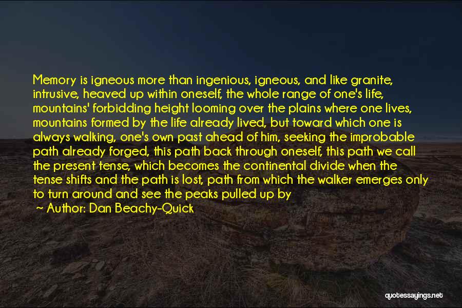 Heights Of Mountains Quotes By Dan Beachy-Quick