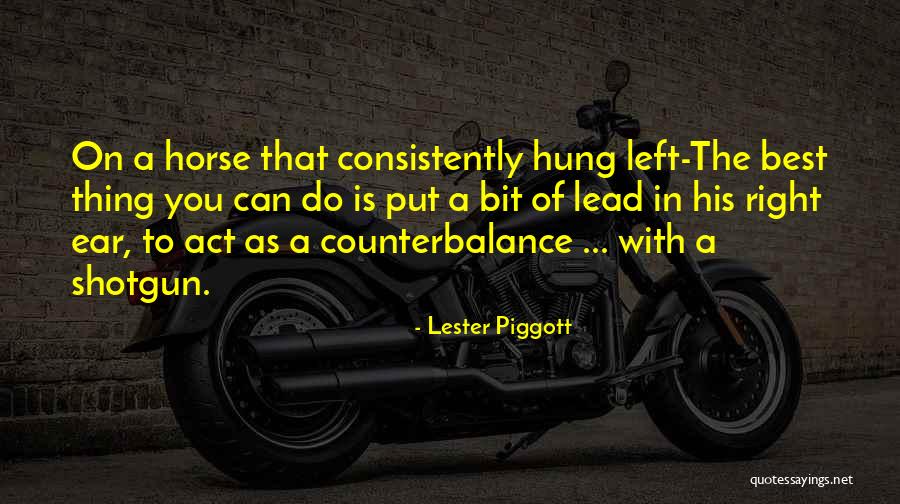 Heiken Ashi Quotes By Lester Piggott Heiken Ashi Quotes By Lester Piggott