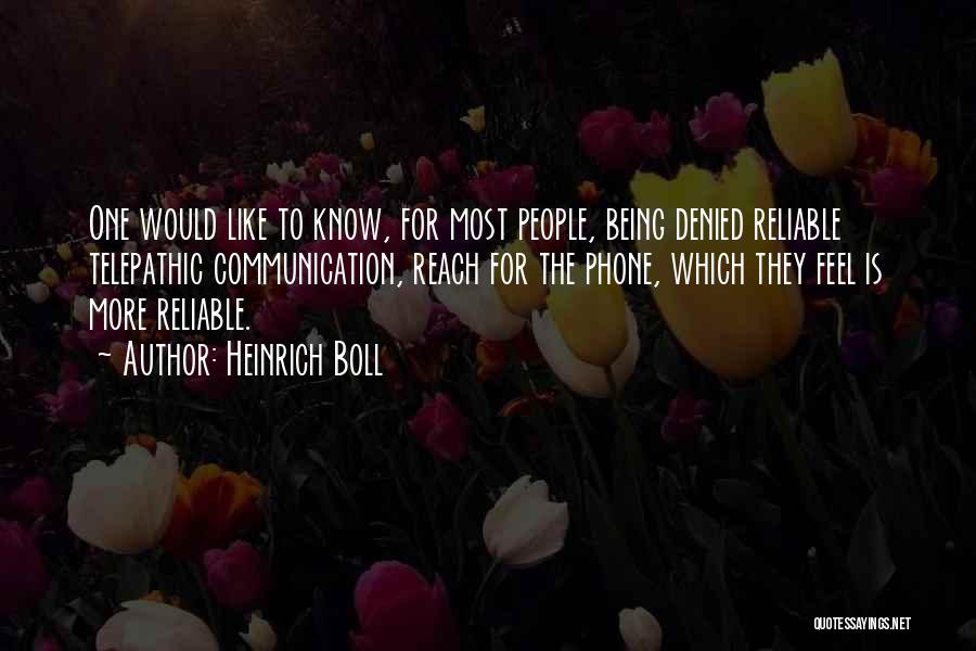 Heinrich Boll Quotes 1334220